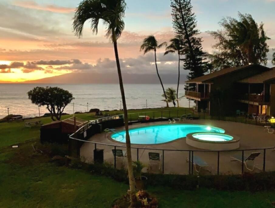 Coral Cove-Poolside Condo And Panoramic Ocean View Kahana Exterior photo